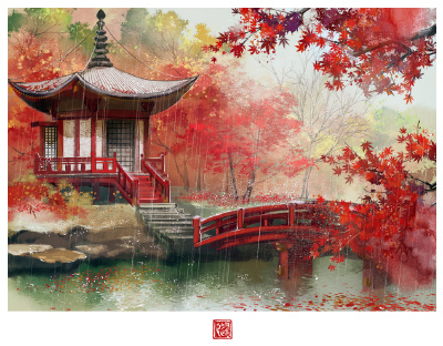 风景手绘