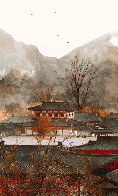 风景手绘
