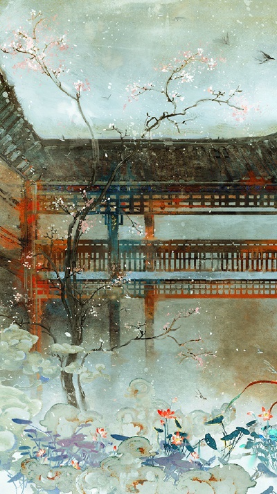 风景手绘