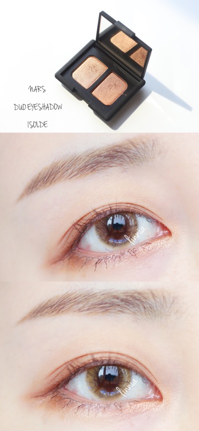 ►NARS
►DUO EYESHADOW
三盘大地色系NARS眼影试色，都是非常日常不会出错又好携带的盘。
简单的双色画起来也不麻烦，就用最基础的渐层来涂，新手也好上手。
▸SURABAYA，带一点红棕调，上眼发暖但是很显眼睛深邃！
…