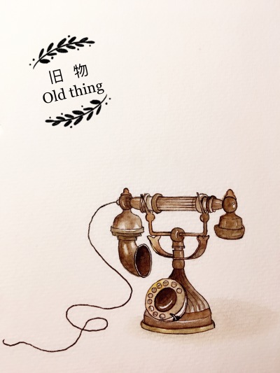 一组小物件
