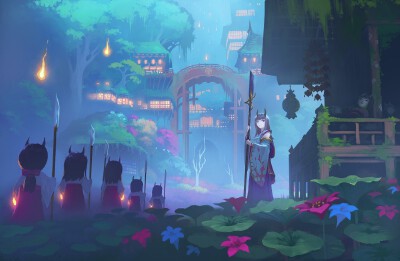 动漫场景