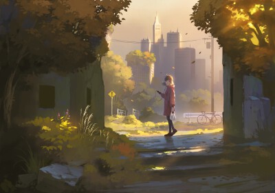 动漫场景