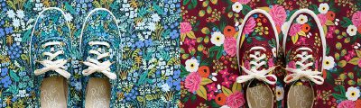 Keds x Rifle Paper Co.
Fall for florals and Embroidered elegance