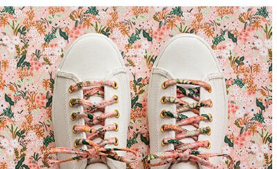 Keds x Rifle Paper Co.
Fall for florals and Embroidered elegance
