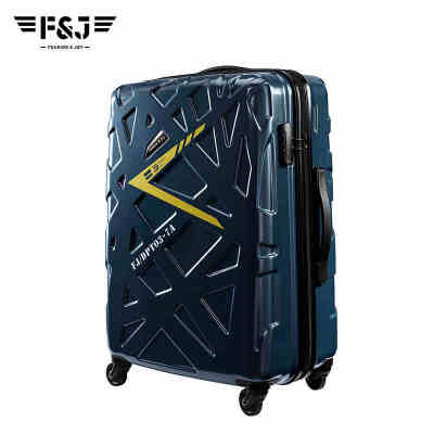 FJ行李箱男24寸万向轮商务登机箱女20寸密码箱潮旅行箱铝框拉杆箱