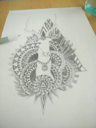铅笔画