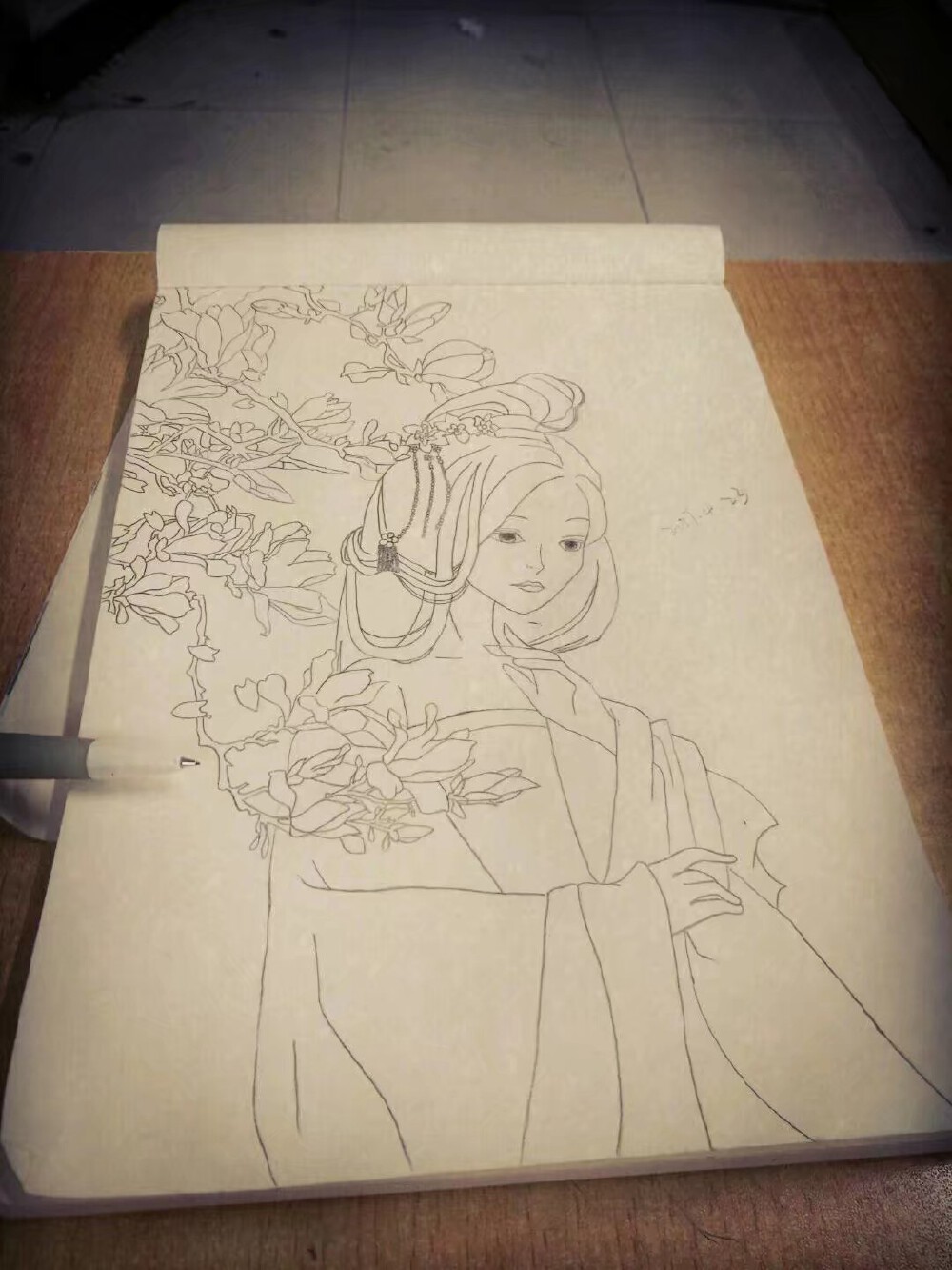 铅笔画