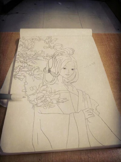 铅笔画