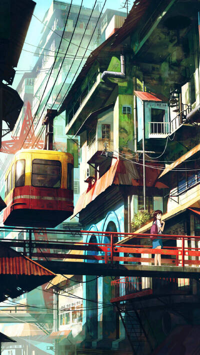 动漫场景