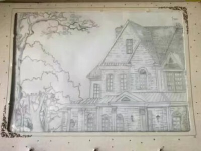 铅笔画
