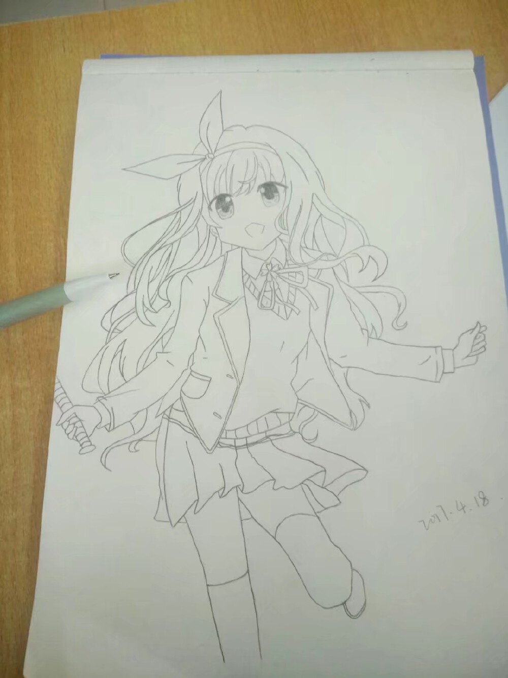 铅笔画