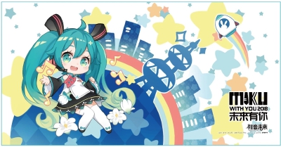 初音未来，初音未来演唱会，中国，演唱会，魔法未来，魔法未来演唱会，上海，Q版，可爱，ớ ₃ờ，卖萌，桌面