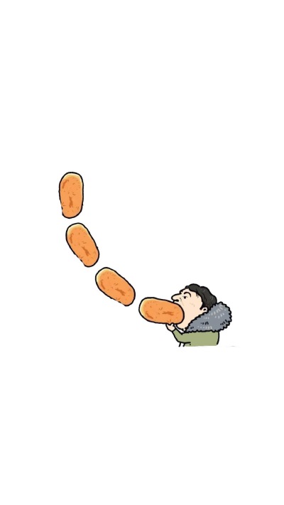 王思聪吃热狗壁纸