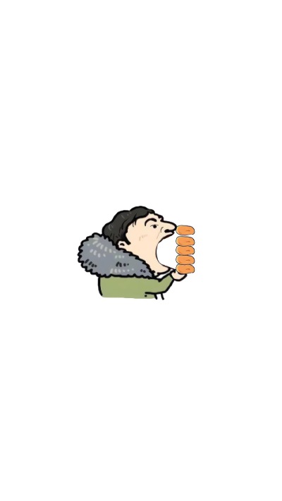 王思聪吃热狗壁纸