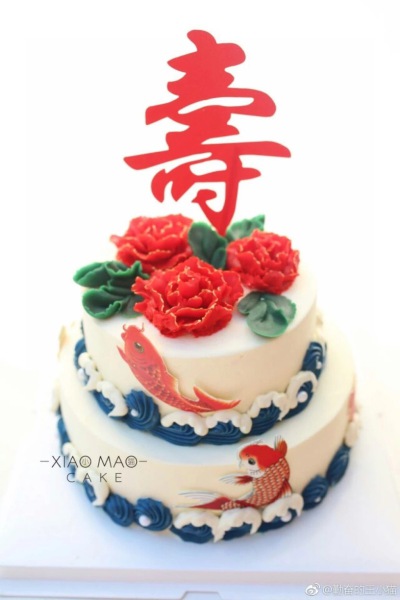 祝寿蛋糕·传统款·中国风