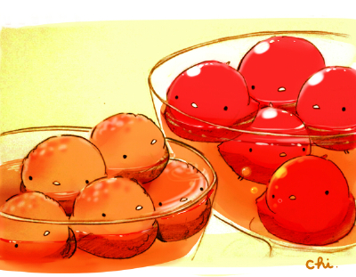 萌图 p站 甜品 吃货 美食 手帐 手帐素材 插画 可爱 套图 小鸡崽