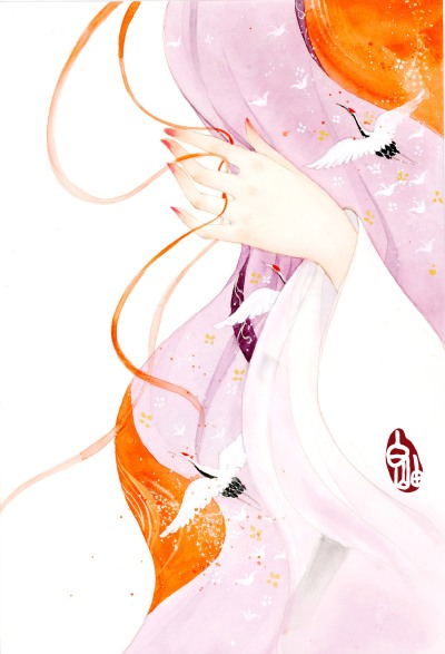 〔 古风手绘美人 〕 作者' 白岫
