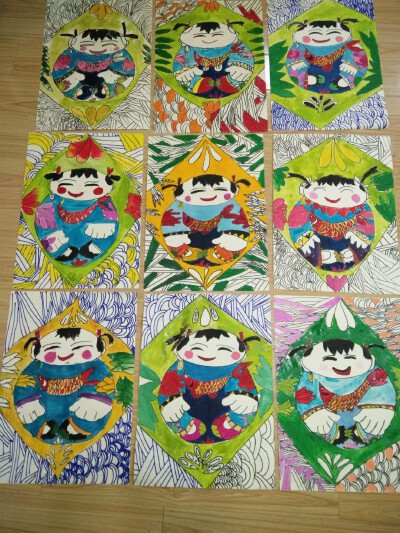 画画