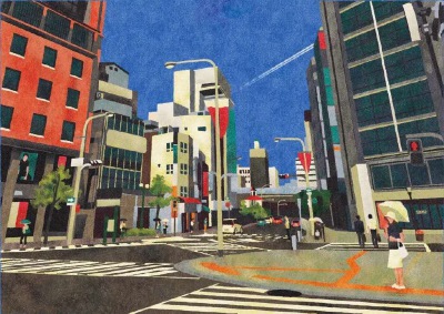 色彩装饰画