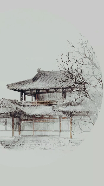 古风背景图 古风场景素材
图片源：微信公众号@古风那些事儿
