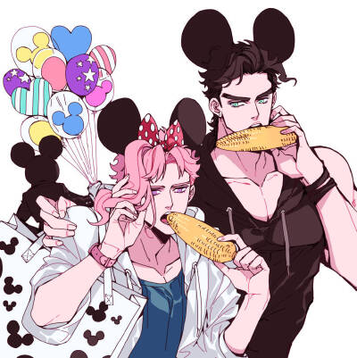 JOJO空条承太郎×花京院典明