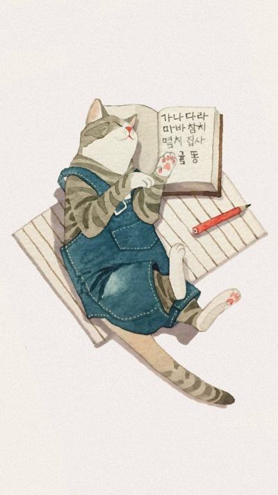 猫咪 韩国插画师Grace J