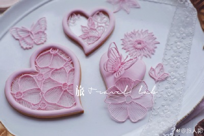 粉仙儿粉仙儿的糖霜饼干#皇室糖霜# ​​​​