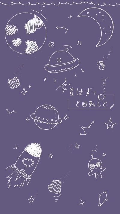 ꒒ ০ ⌵ ୧ ♡盼夏自描手机壁纸