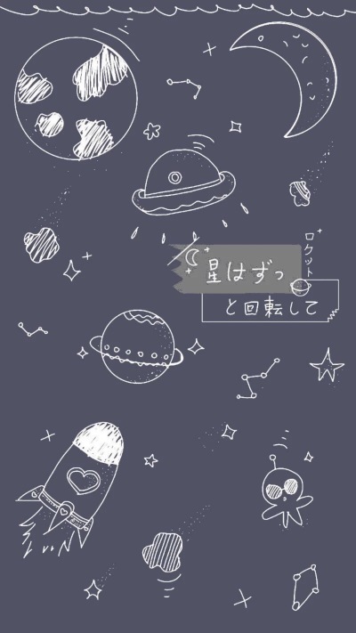 ꒒ ০ ⌵ ୧ ♡盼夏自描手机壁纸