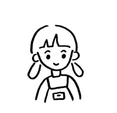 头像简笔画@活該被我綠