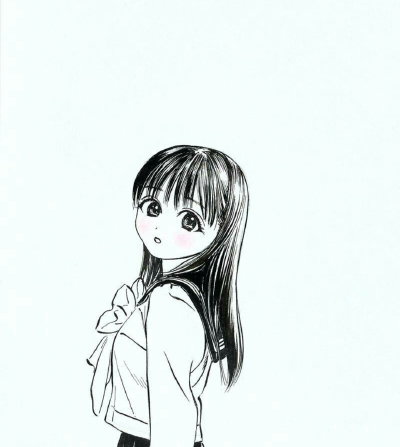 漫画：明日酱的水手服