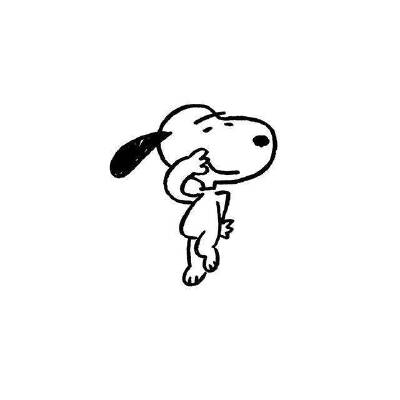 图源微博 简笔插画集