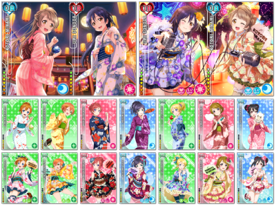 免抠动漫 PNG 素材 lovelive图鉴 立绘 