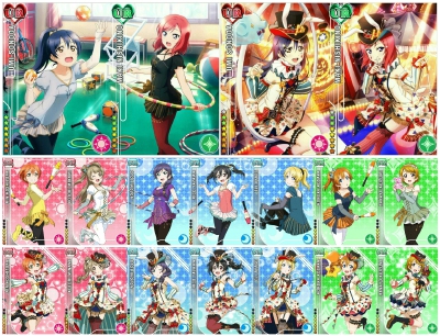 免抠动漫 PNG 素材 lovelive图鉴 立绘 