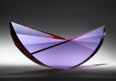 Gorgeous Glass Artworks by Martin Rosol : Czech artist Martin Rosol creates impeccable glass sculptures using several pieces of glass precisely cut from blocks of crystal.
"The sculptures are mu…