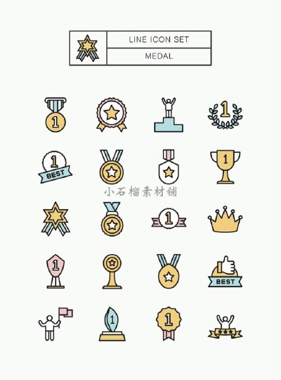 电商网页App图标LOGO货车手机购物车双色矢量图标AI设计素材AI451