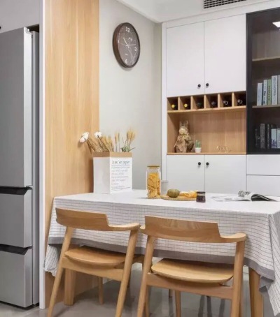偏日式感觉的简约风格装修效果图
