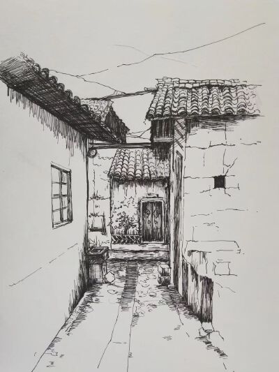 风景速写