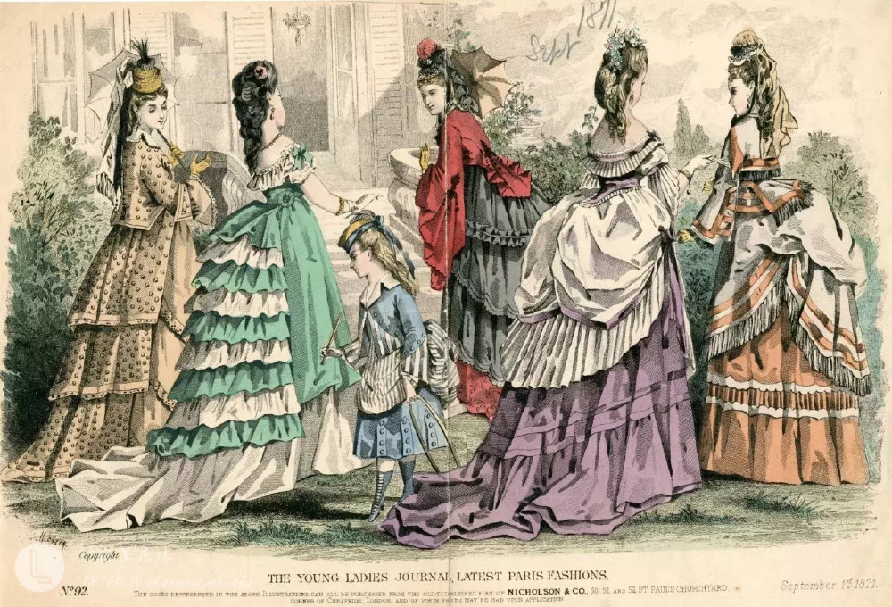 1871-1879年女装演变