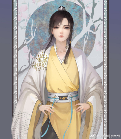 〔 古风美男 〕作者' A君懒得发微博