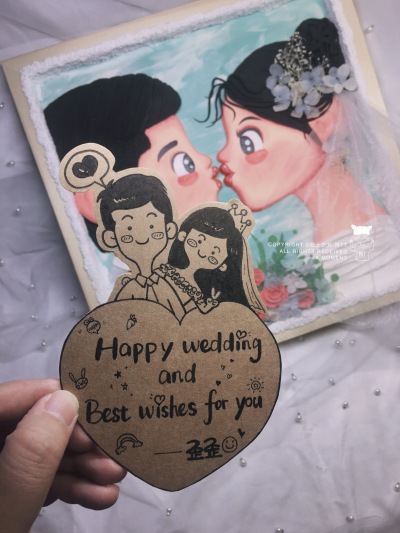@吃土少女-阿TT#粘土画##婚礼#
自从你做了我的心上人
此后风花雪月都不耐看
只有你是我年复一年的喜欢❤️