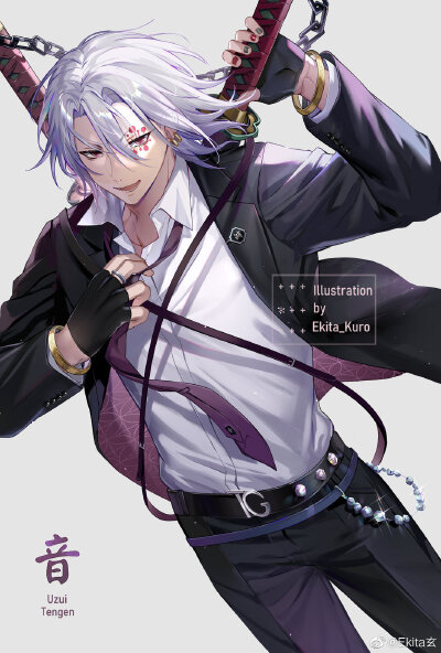 「鬼灭の刃」制服糸列 Via:Ekita_kuro