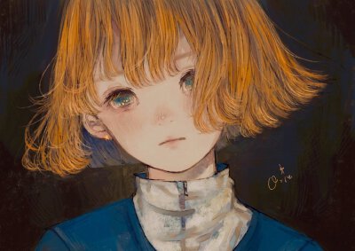 少女。