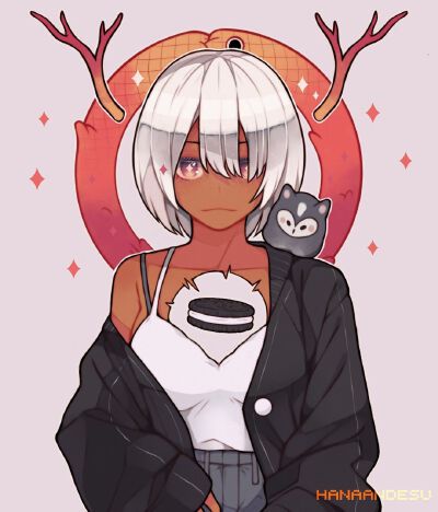 少女。