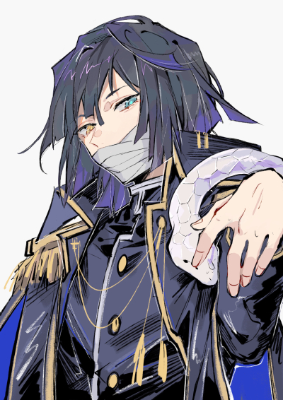 鬼灭之刃 柱军服版 绘师：SUSTEN+（p id=18464486） 本作品id=78131084