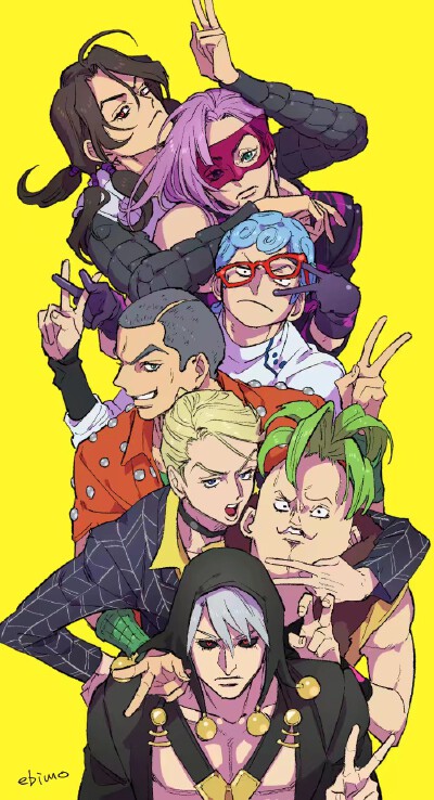 JOJO的奇妙冒险
黄金之风