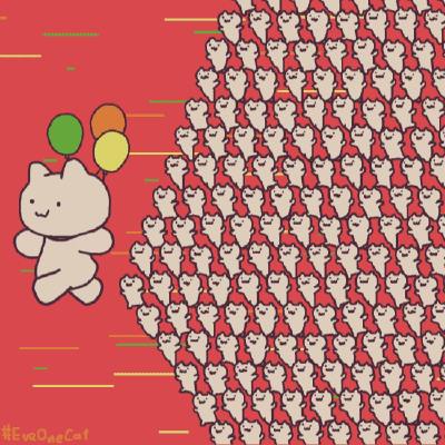 猫咪gif表情包
可爱死啦~
（by 推主motions_cat 主页：http://t.cn/R03Cmpg ）