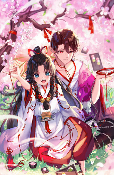 #陰陽師##鬼童丸##缘结神# 画师:山桂贰 ID:79933959