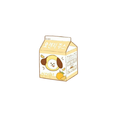〔素材〕免抠／牛奶盒♡